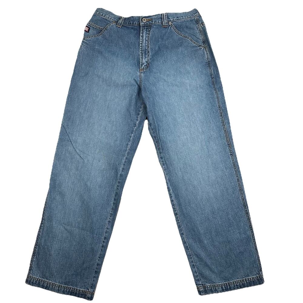 NWT VTG Chaps Ralph Lauren Carpenter Jeans Men’s Size 36x32 Wide Leg Deadstock
